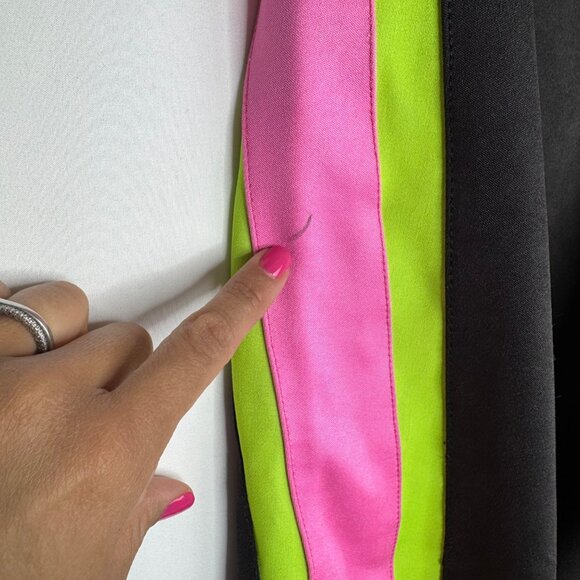 Festy Besty Moto Collection 001 Black and Neon Car Racing Jogger Women's Size S - Picture 11 of 12